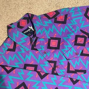 WRANGLER vintage western button down 🐎
